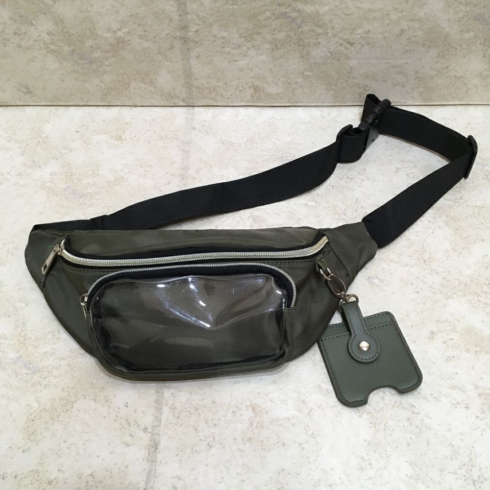 ‎NEW WITHOUT TAGS OLIVE GREEN FANNY PACK
